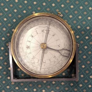 Brass Compass And Clinometer